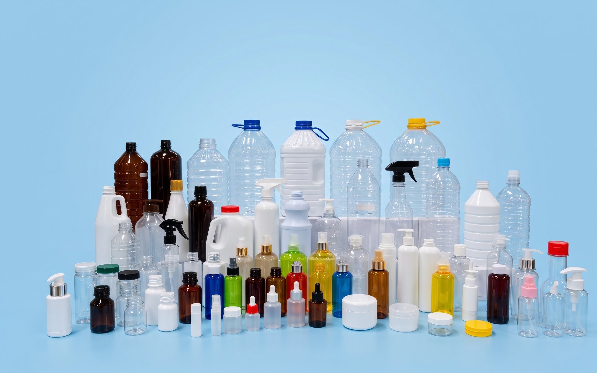 Envases, tapas y accesorios plásticos de CaviPack
